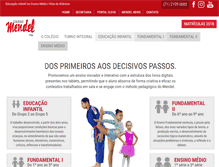 Tablet Screenshot of mendelvilas.com.br